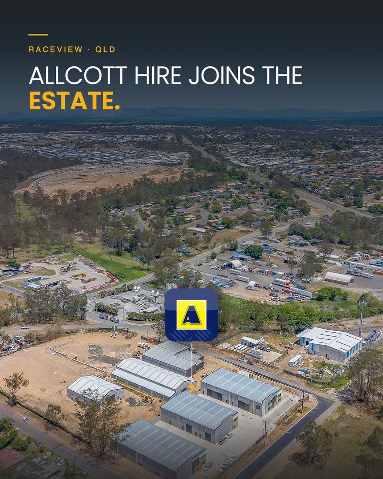 Allcott Hire joins the estate.